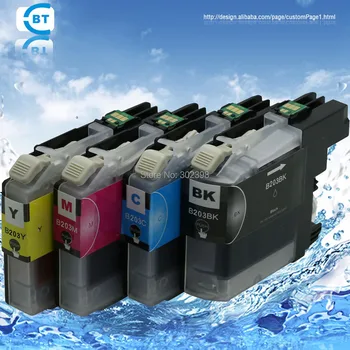 

4pcs compatible lc203 ink cartridge for MFC-J4620DW MFC-J4320DW MFC-J4420DW printer