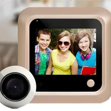 2,4 дюймов один ключ мониторинга глазок просмотра