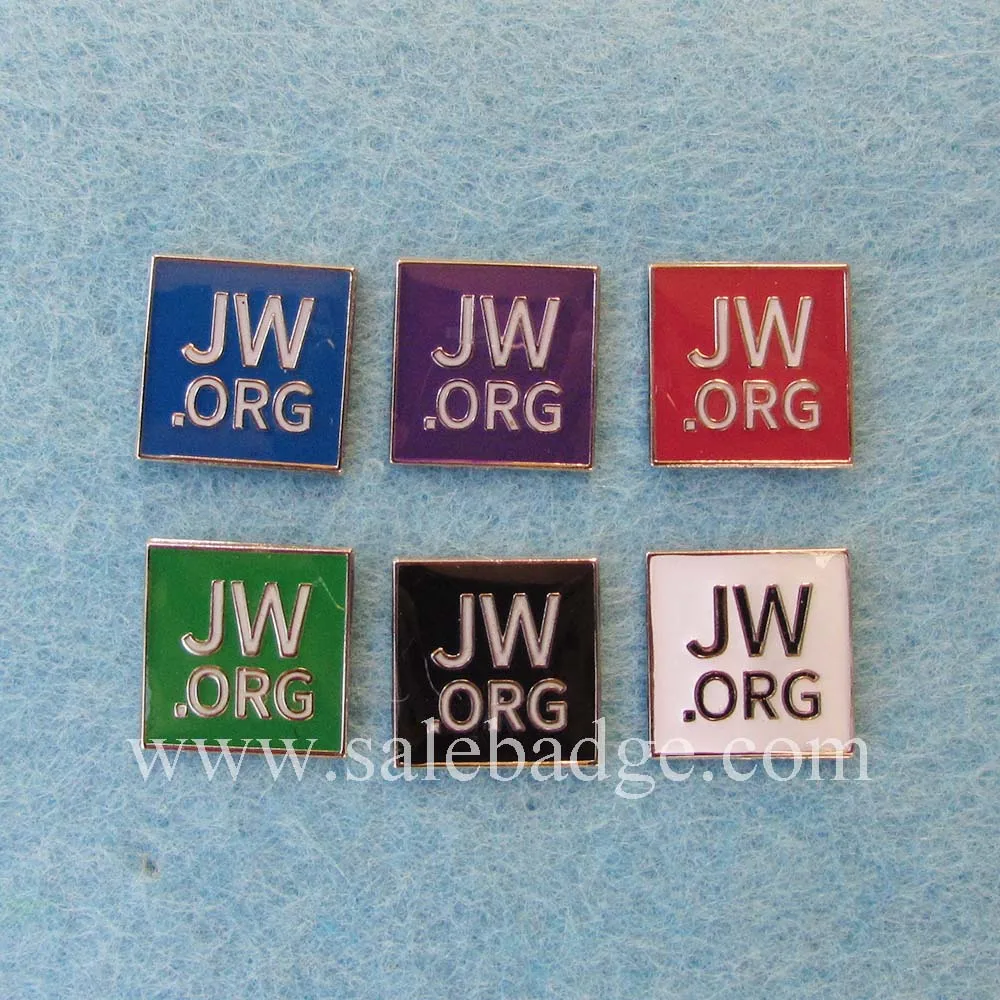 Aliexpress.com : Buy JW.ORG Soft Enamel Pin Metal 15*15MM Wholesale ...