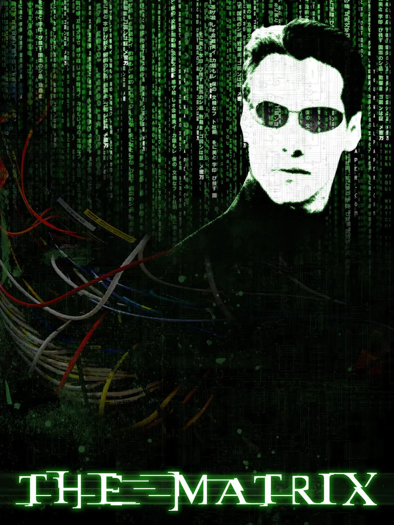 The Matrix Movie Poster Vintage Retro Sci fi Poster Canvas Painting DIY