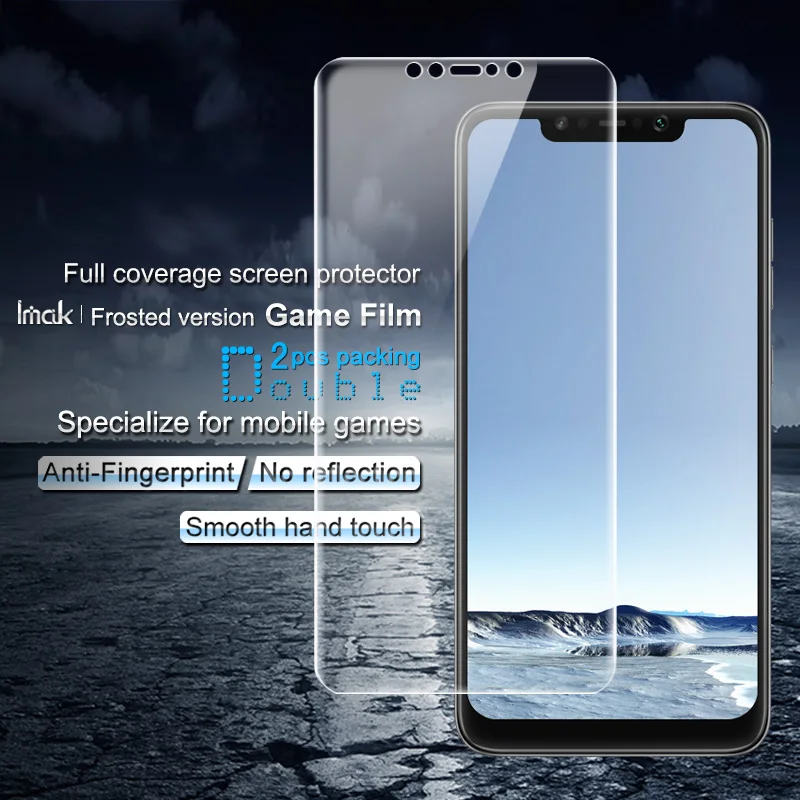 2 шт. полное покрытие для Xiaomi Pocophone F1 Защитная пленка экрана Imak Гидрогелевая