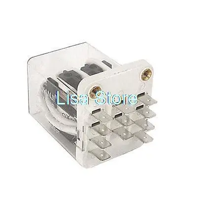 

JQX-38F AC 220V Coil 40A General Purpose Power Relay 3PDT 11 Pin