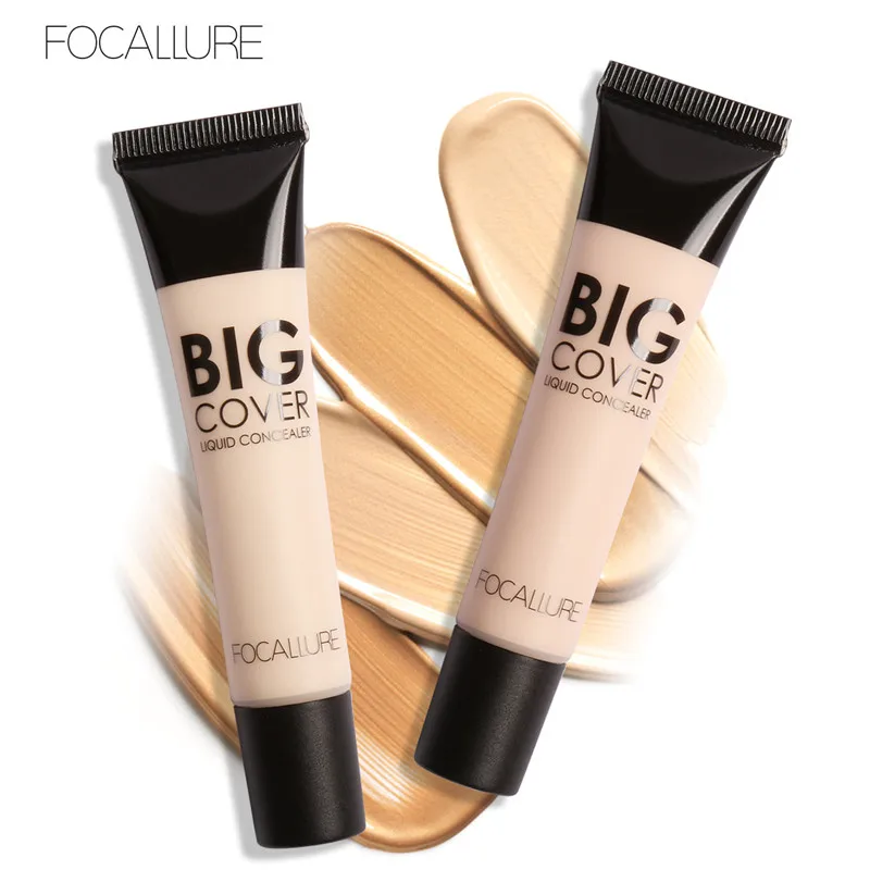 

Focallure BB Cream Corrector Palette Cover Black Eyes Natural Liquid Concealer Contouring Face Base Professional Makeup Brand