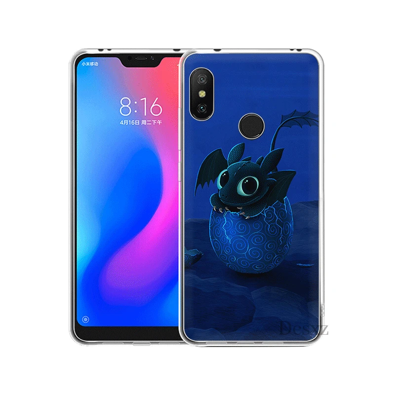 Чехол чехол для Xiaomi mi 5 5S 6 5X6X8 SE A1 A2 x 2 S F1 Lite Беззубик приручить дракона Жесткий