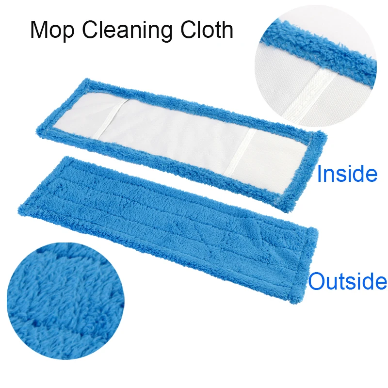 3PCS Fiber Spray Mop Head Floor cleaning cloth Paste The Mop To Replace Cloth Household Cleaning