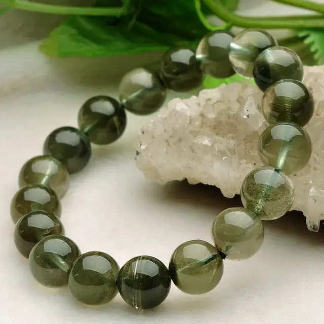 Men S Visions Crystal Bracelets 100 Natural Mineral Men S Visions Crystal Bracelets 100 Natural Mineral Stone Pure Transpa Chain Male Fashion