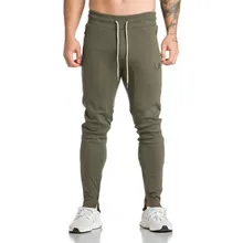 Спортивные мужские штаны для бега, обтягивающие спортивные мужские штаны с вышивкой, хлопковые спортивные штаны, мужские брюки с боковой молнией, 3 цвета