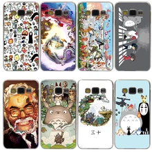 Studio Ghibli Spirited Away Totoro Hard Transparent Cover Case for Galaxy A3 A5 7 8 J5 J7 & Note 5 4 3 2 & Grand 2 Prime