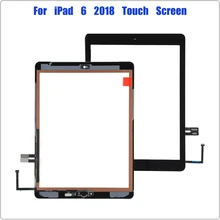 Для iPad 9,7(версия) сенсорный экран для iPad 6 6th Gen A1893 A1954 дигитайзер Замена переднего стекла с кнопкой Home