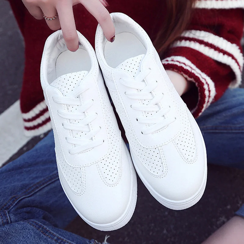 

Creeper 2019 Women Vulcanize Shoes Fashion Sneakers Women Shoes Women Flats Sneakers Shoes Breathable Platform Sneakers Female