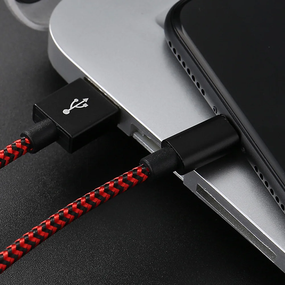 تاريخ كابل دائم مريحة المصغّر usb العالمي نوع-c 2 في 1 مستقرة الهاتف الملحقات صديقة للبيئة كابل الشاحن شحن