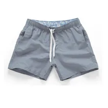 Летние шорты мужские и женские быстросохнущие Короткие повседневные пляжные шорты мужские s бордшорты с эластичной талией однотонные