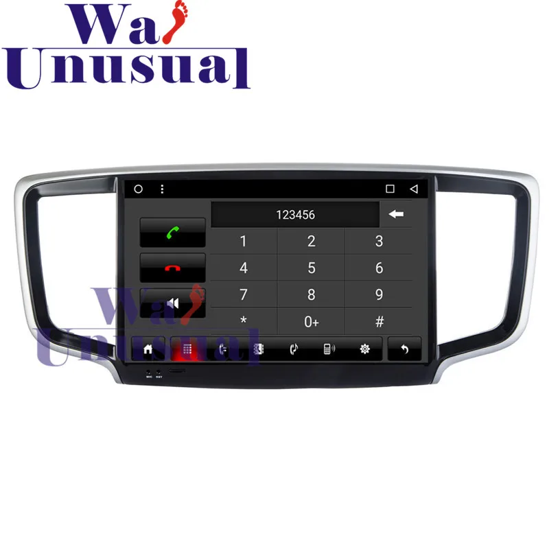 Excellent Autoradio  Octa Core 10.1" Android 8.1 Car GPS Navigation For Honda Odyssey 2015 Stereo player With BT WIFI 3G Maps 2din NO DVD 5