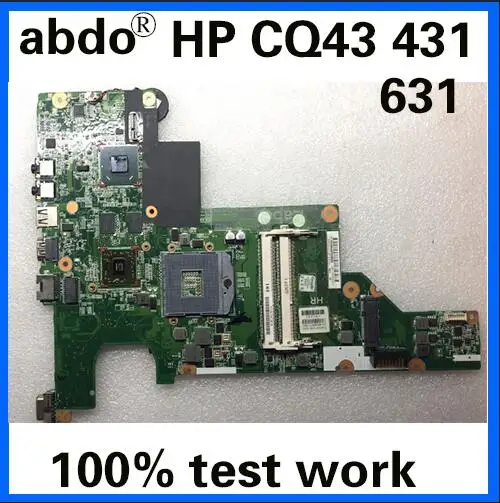 646670 001 646672 001 для HP CQ43 431 631 материнская плата для ноутбука HM65 DDR3 HD 7400 M видеокарта 100% тестовая работа|Материнские платы для ноутбуков|   | АлиЭкспресс
