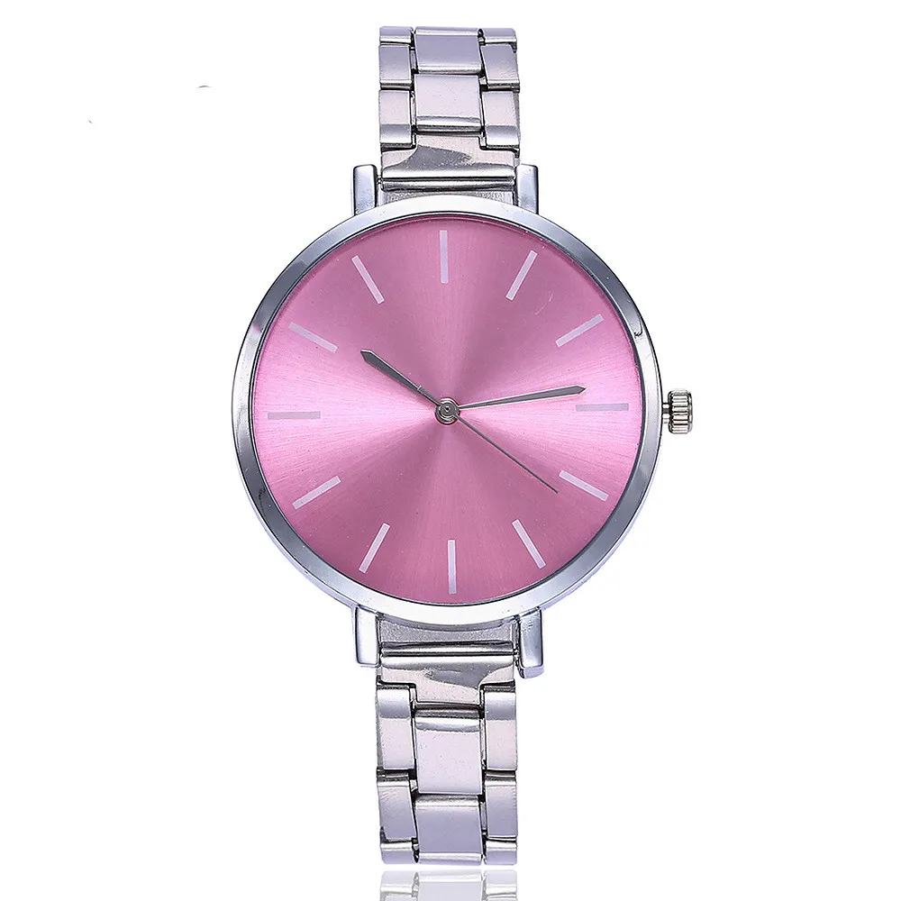 

2018 Fashion Quartz Watch Woman Casual Stainless Steel Band Marble Strap Watch Popular womens ladies Analog Quartz Wrist Watch