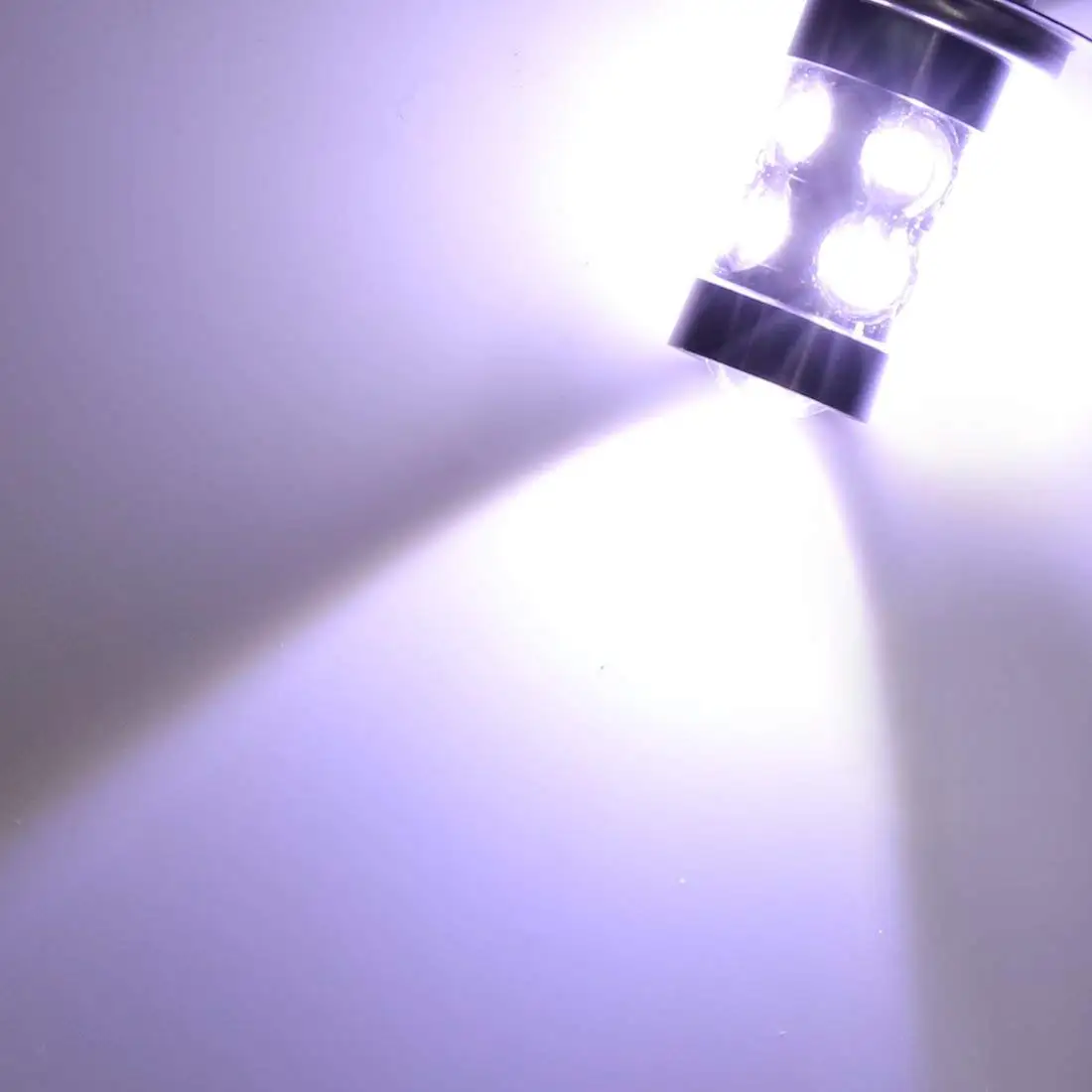 Uxcell 2 шт. 50 Вт H7 черный корпус белый 2828 SMD 10 светодиодов противотуманная фара для