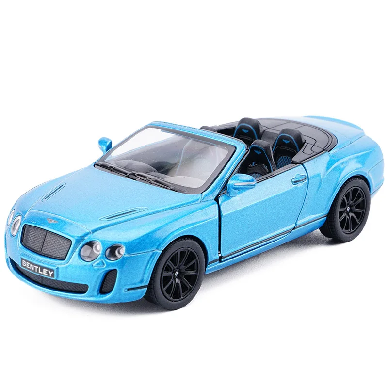 High Simulation KiNSMART 138 Bentley Continental GT Alloy Diecast Car Model Metal With Pull