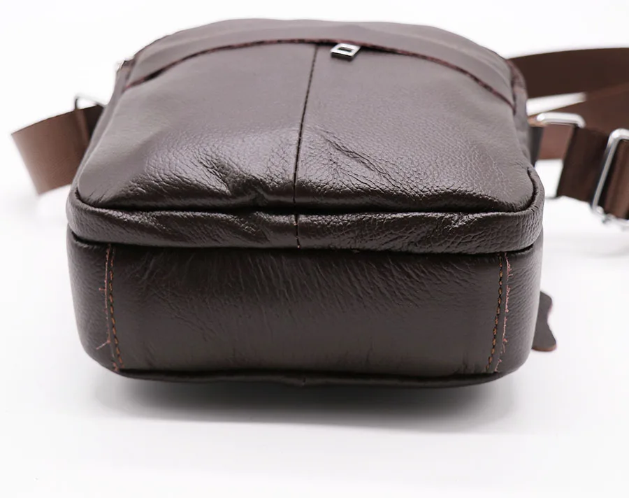 GO-LUCK, натуральная кожа, мужские сумки-мессенджеры, мужская сумка через плечо из воловьей кожи, на молнии, Повседневный, для путешествий, чехол-бумажник для сотового телефона