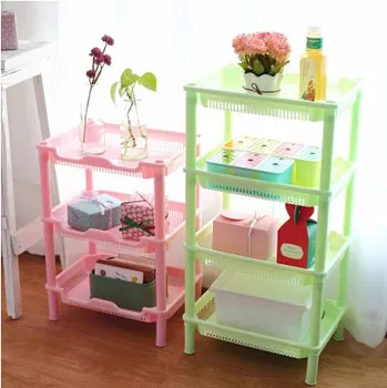 

Simple life Easy Assembled Multilayer Floor Kitchen Storage Bathroom Accessories Storage Shelf Kitchen accessories