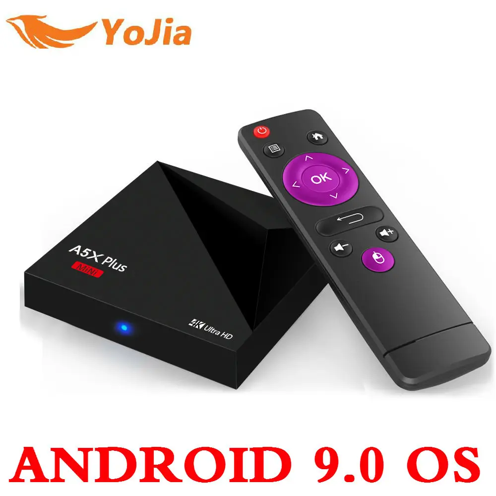 

2GB 16GB TV BOX Android 9.0 4K Smart Set Top Box RK3328 Rockchip 2.4G WIFI 100M LAN HD 2.0 H.265 Media Player PK X96 MINI TX3