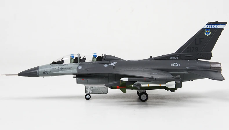 

1/72 Scale USA General Dynamics F-16 Fighting Falcon Air Superiority Fighter Diecast Metal Plane Model Toy For Gift/Collection