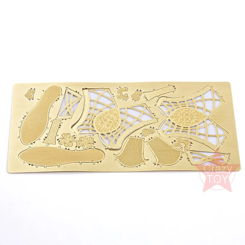 Металлический 3D пазл Piececool Модель для сборки сандалий на высоком каблуке P030