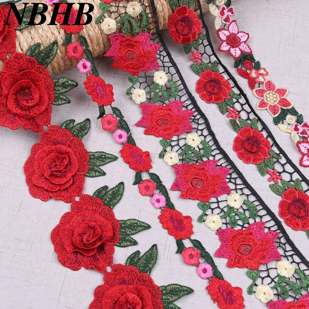 NBHB Высококачественная эластичная лента ручной работы, цветная 10 ярдов/партия, ширина 15 мм, для рукоделия, лента для волос, эластичное украшение