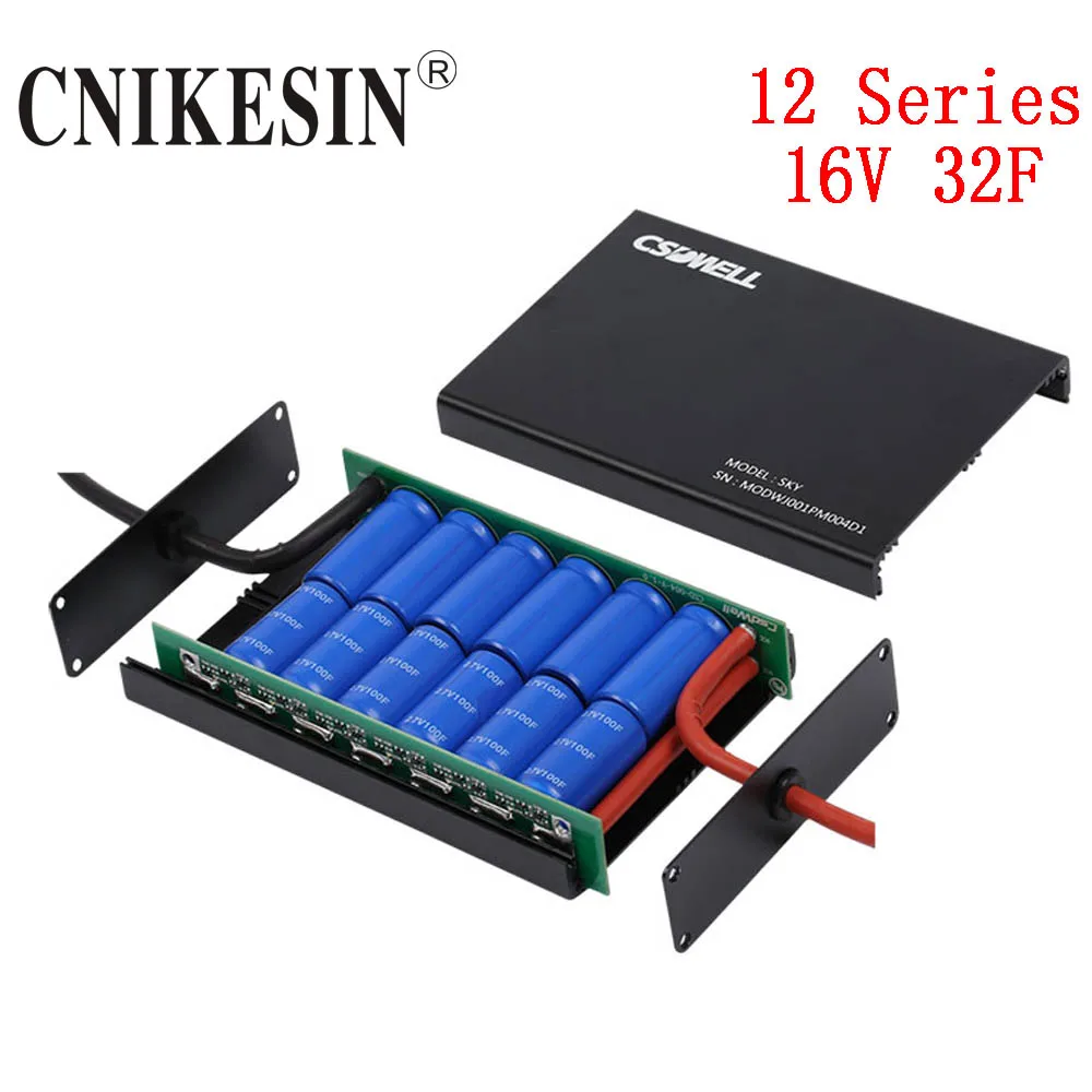 

CNIKESIN Auto Rectifier Special Super Capacitor Module for Upgrading Power Locomotive Cold Start Intelligent Power Saving