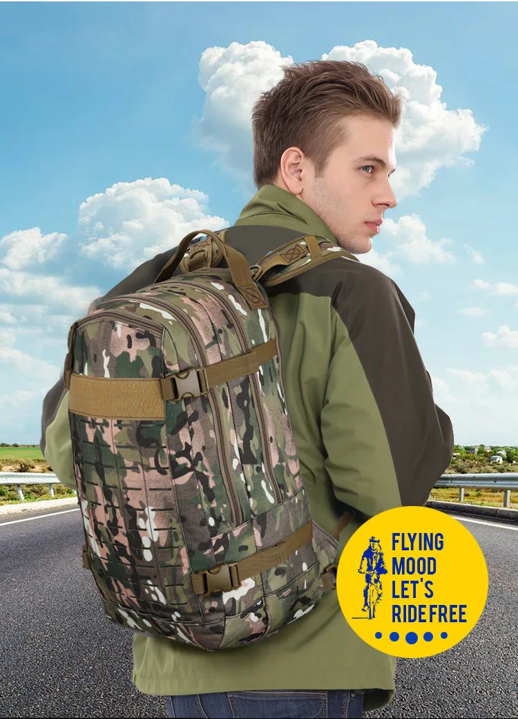 Открытый Тактический Рюкзак Molle Camo, военный армейский рюкзак Mochila, водонепроницаемый походный охотничий туристический рюкзак, уличные спортивные сумки