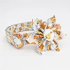 collar with flower