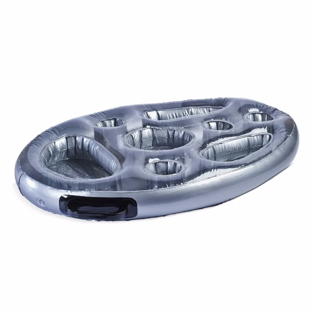 Summer Life Floating Spa Bar Inflatable Hot Tub Side Tray for Drinks and Snacks
