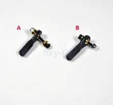 10pcs lot M2 5 Ball Link Ball Joint Rod end ball with screw For RC Boat