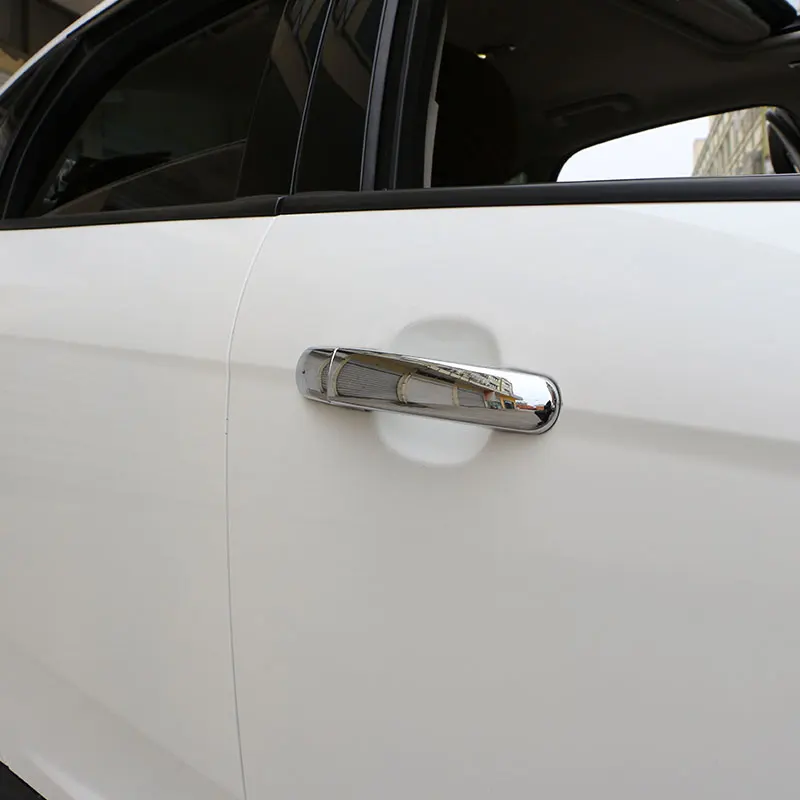 Color My Life ABS хромированная отделка Автомобильная дверная ручка Защитная крышка для Ford Focus 2 3 4 MK2 MK3 MK4 Авто наклейки аксессуары