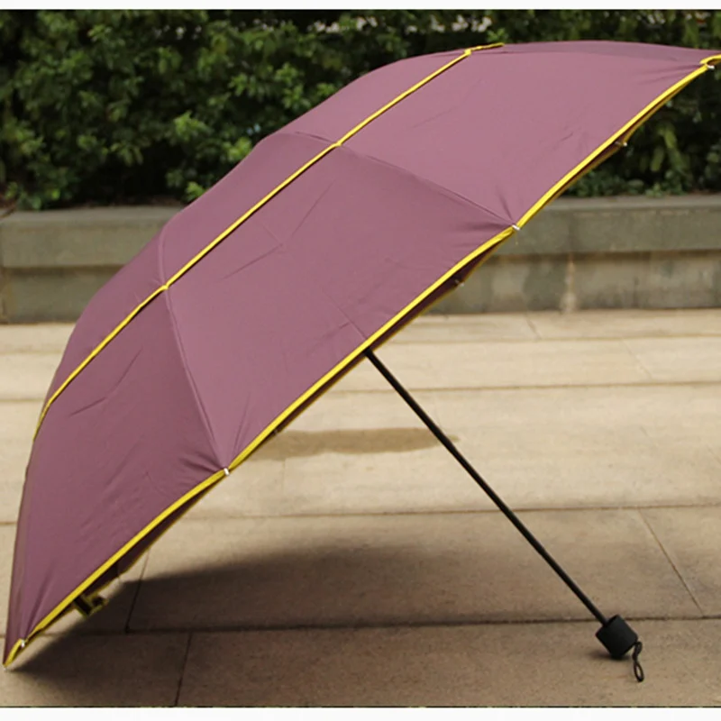 Большой Одежда высшего качества Зонт Для мужчин дождь женщина ветрозащитный большой Рисунок: цветы мужской Для женщин солнце 3 складной большой зонт открытый зонт - Цвет: as picture2