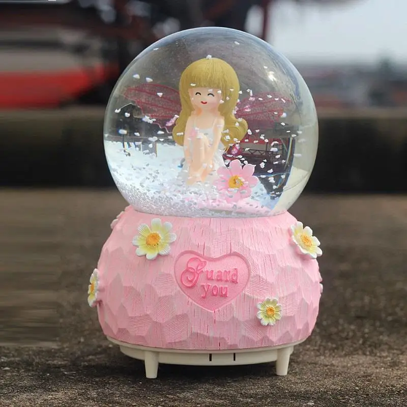 Музыкальная музыкальная шкатулка Carrusel Musicali Muziekdoos Snow Globe Caja De Musica Carousel Boite A Musique Music
