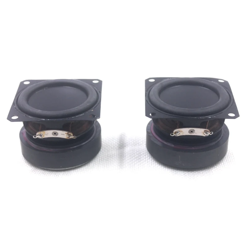 2 шт. HIFI дюйма 4 Ом 10 Вт аудио динамик полный диапазон громкий DIY Мини стерео бокс