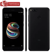 Оригинал Сяо Mi Ми 5X Mi5X Snapdragon 625 Octa Core смартфон 4 ГБ 32 ГБ отпечатков пальцев ID FDD 5.5″ FHD MIUI 8.5 двойной 12.0MP Камера