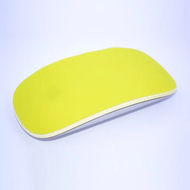 Волшебные овальные мягкие цветные наклейки для мыши для Macbook Air Pro retina 11 13 15 ноутбук силиконовый чехол для мыши для iMac для Mac Mini