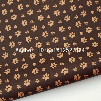 

70cmx50cm PVC coated waterproof fabric - Footprint (Deep brown)