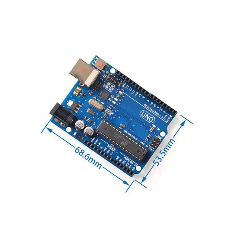 Макетная плата UNO R3 MEGA328P ATMEGA16U2 с USB кабелем для Arduino|Запасные части| |