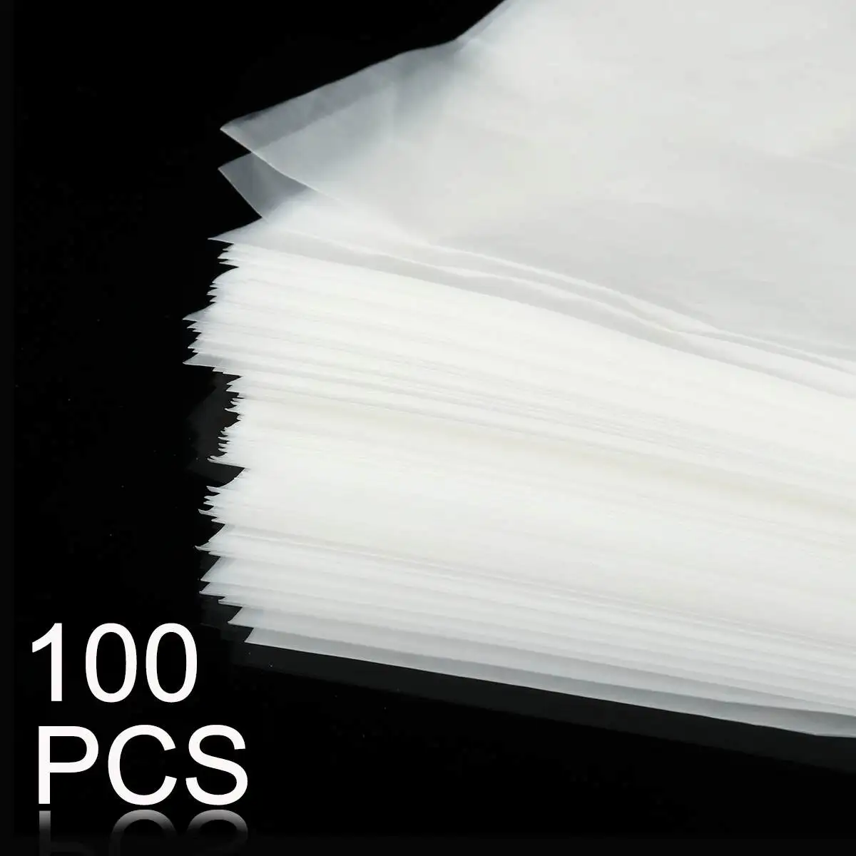 100 шт. 1" виниловая пластмассовая пленка для пластиковой записи LP, Антистатическая пленка для записи, внешняя внутренняя пластиковая прозрачная крышка, контейнер