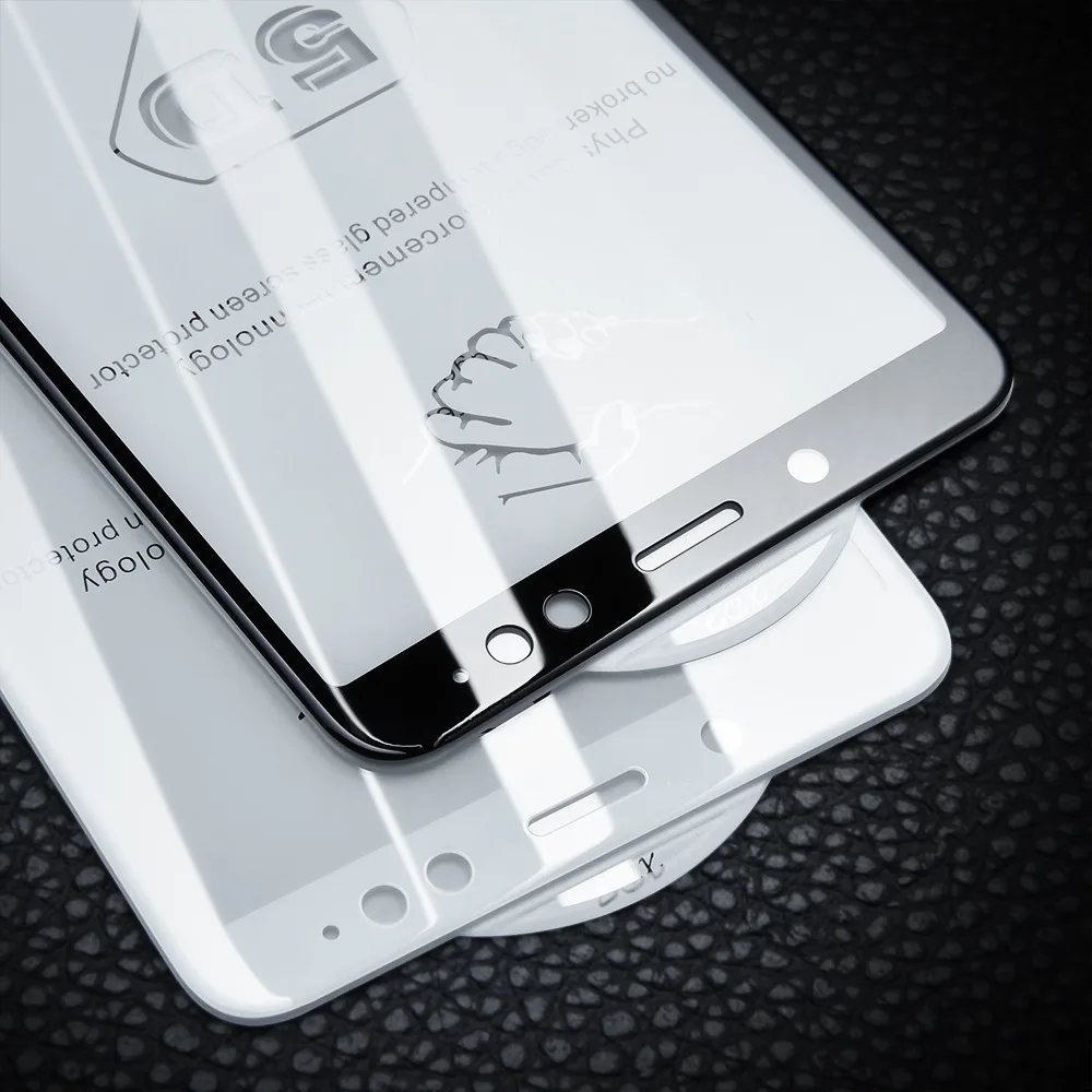 5D стекло для Xiaomi Redmi Note 5 Pro 4X Plus с полным покрытием закаленное Mi A1 8 6 A2 6X защитное