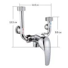 U Стиль Ванная комната термостатический Mix краны для ванной и душа воды Управление клапан, настенный Керамика термостатический клапан