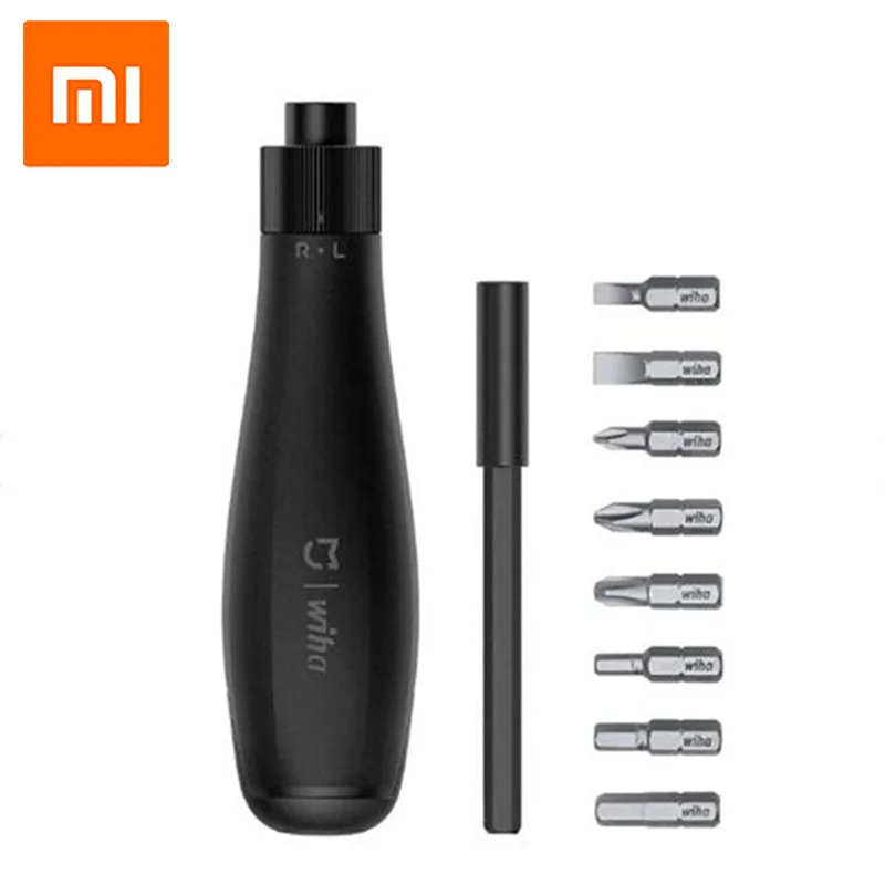 Xiaomi Wiha Ratchet Screwdriver Set High Precision Mini 8 In 1 Screw Driver Bit Set