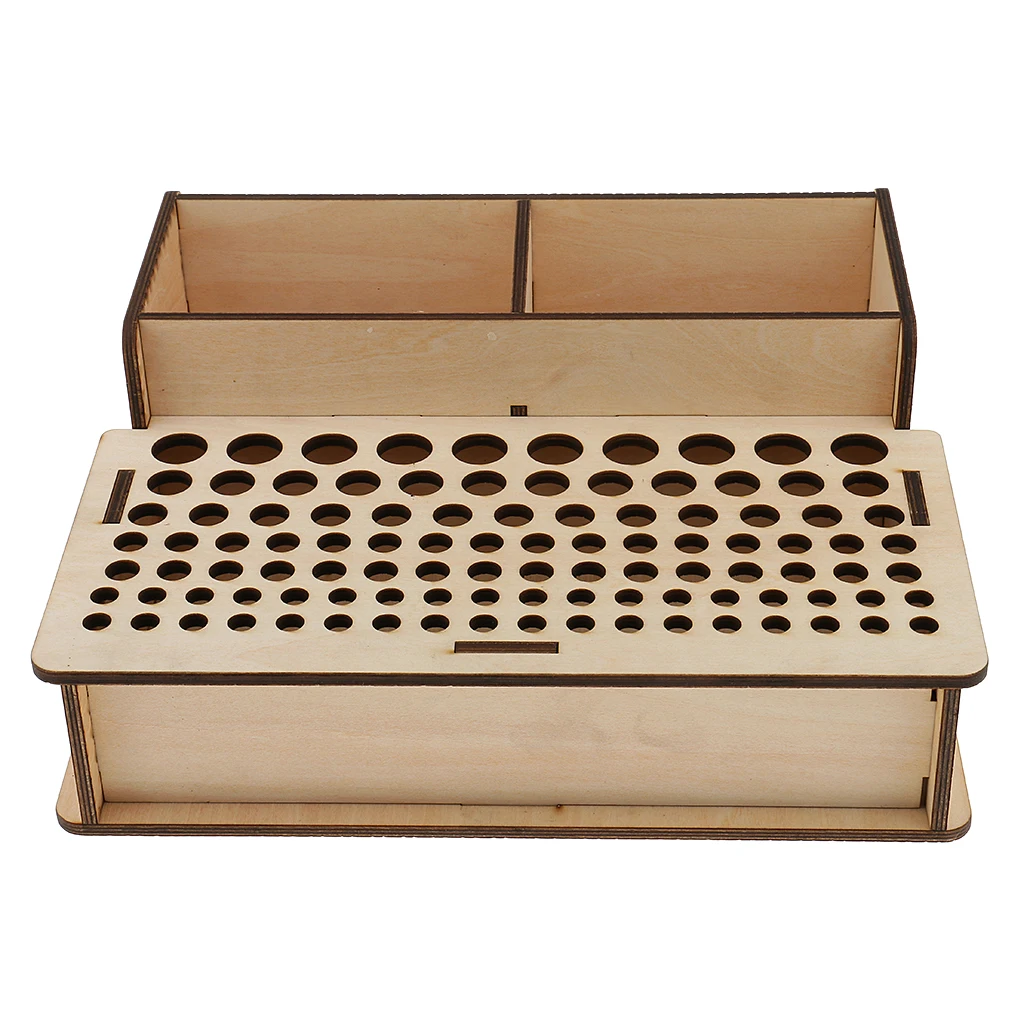 Leathercraft Stamp Tools Stand Leather Punch Tool Paint Brush Rack Holder #2