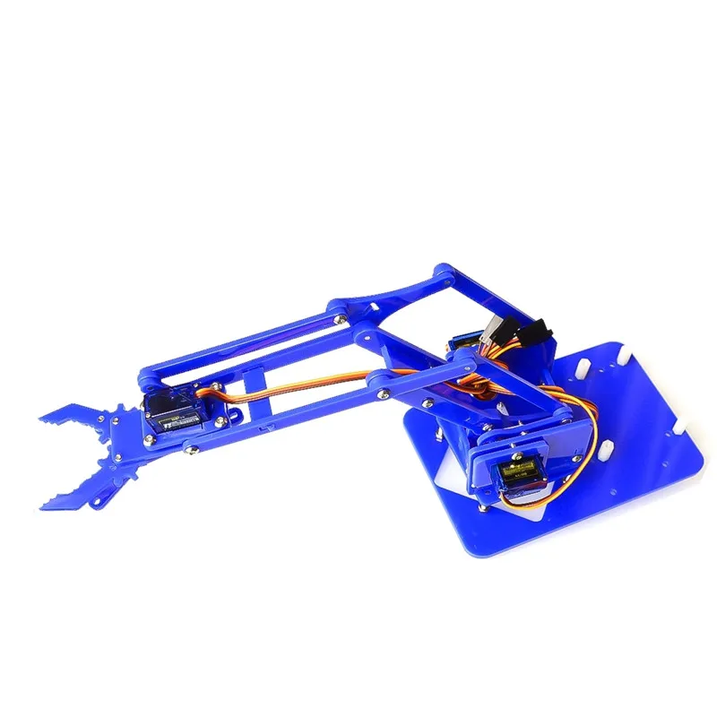 Robot arm DIY parts Learning Kit Acrylic Maker Single Pole Steering Gear | Электроника