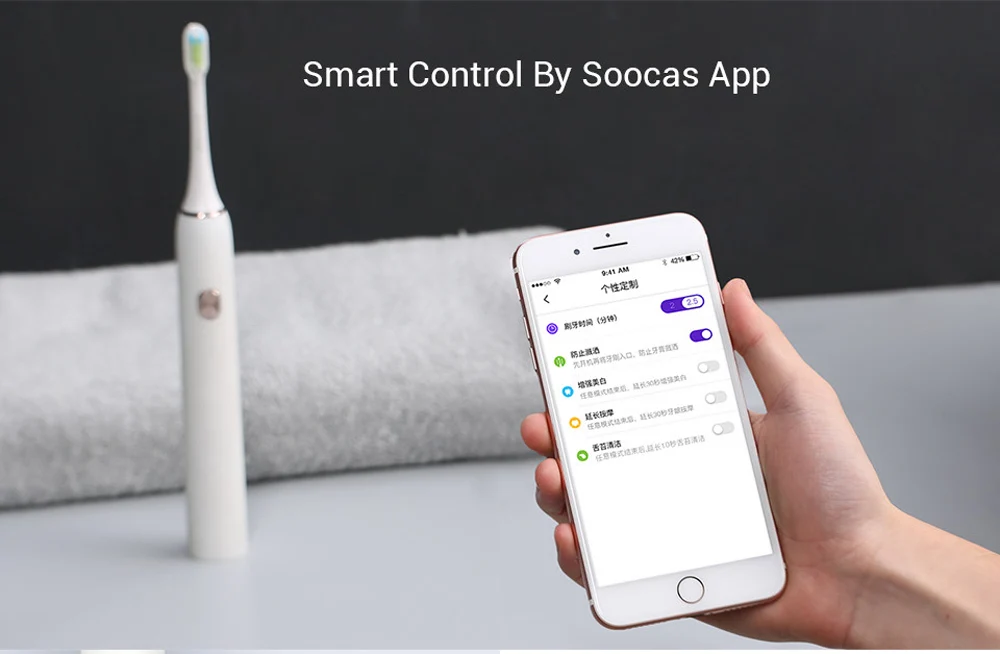 Xiao mi jia зубная щетка Soocare X3 X3s Soocas обновленная электрическая звуковая Смарт Bluetooth Водонепроницаемая беспроводная зарядка mi Home App