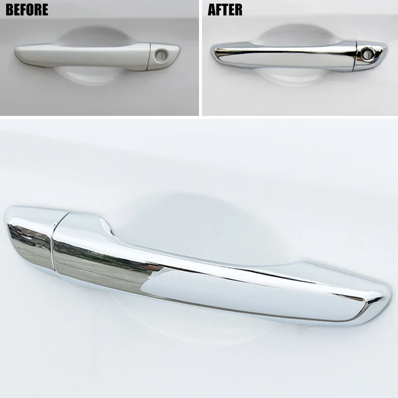 AX хромированная крышка дверной ручки накладка рамка накладной протектор молдинг