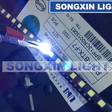 100 шт UNI светодиодный высокой мощности с подсветкой светодиодный 1 Вт 3537 3535 90LM 3 в холодный белый ЖК-подсветка для ТВ приложения