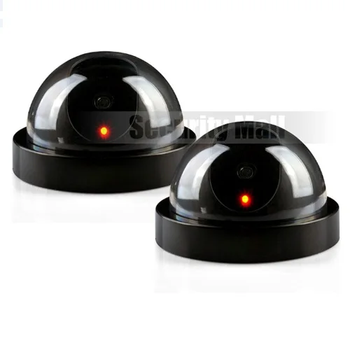 Smarsecur дешевые цены открытый водонепроницаемый ИК CCTV Манекен купол светодиодный Поддельные камеры видеонаблюдения - Цвет: 01cctv x2pcs